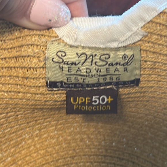 Sun ‘N’ Sand Headwear UPF 50+ Straw Sunhat- Adjustable - Picture 6 of 8